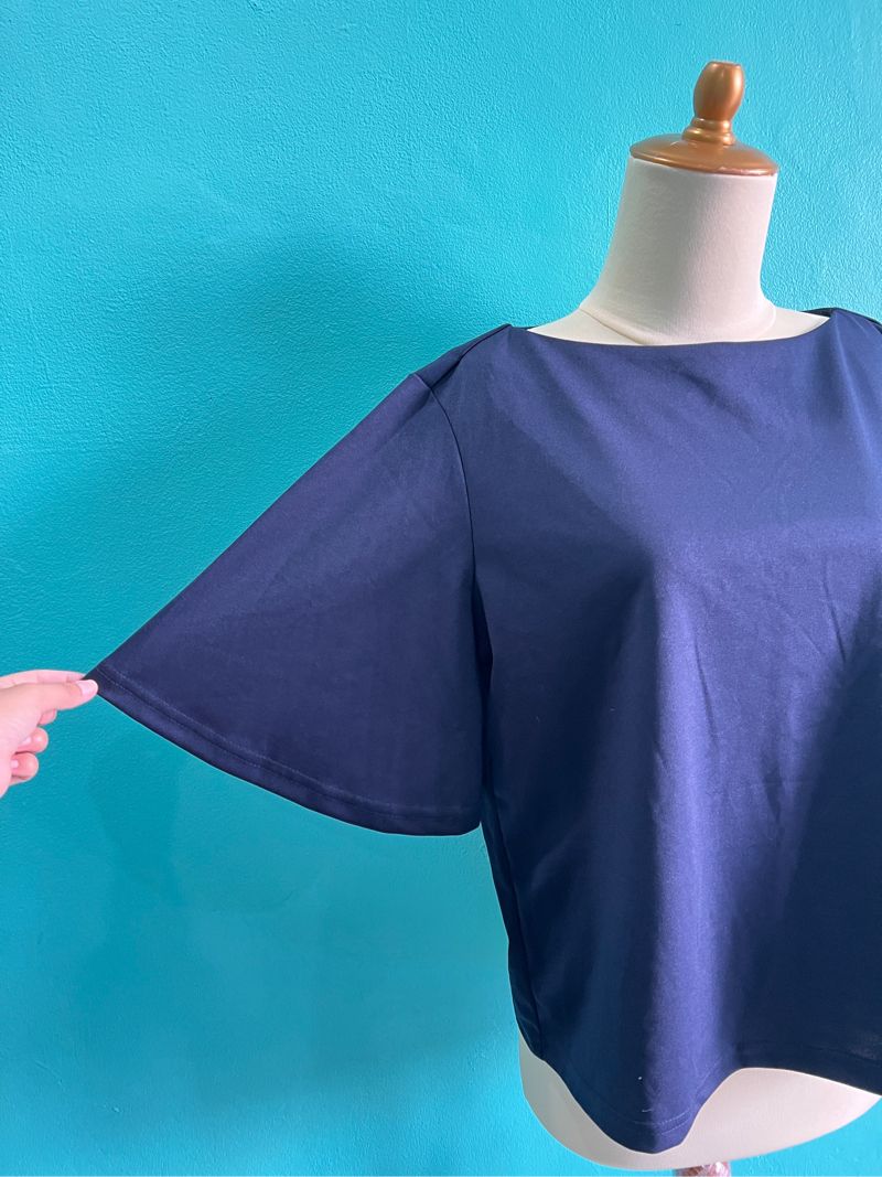 (Thrift) SHEIN Blouse lengan pendek, foto 2