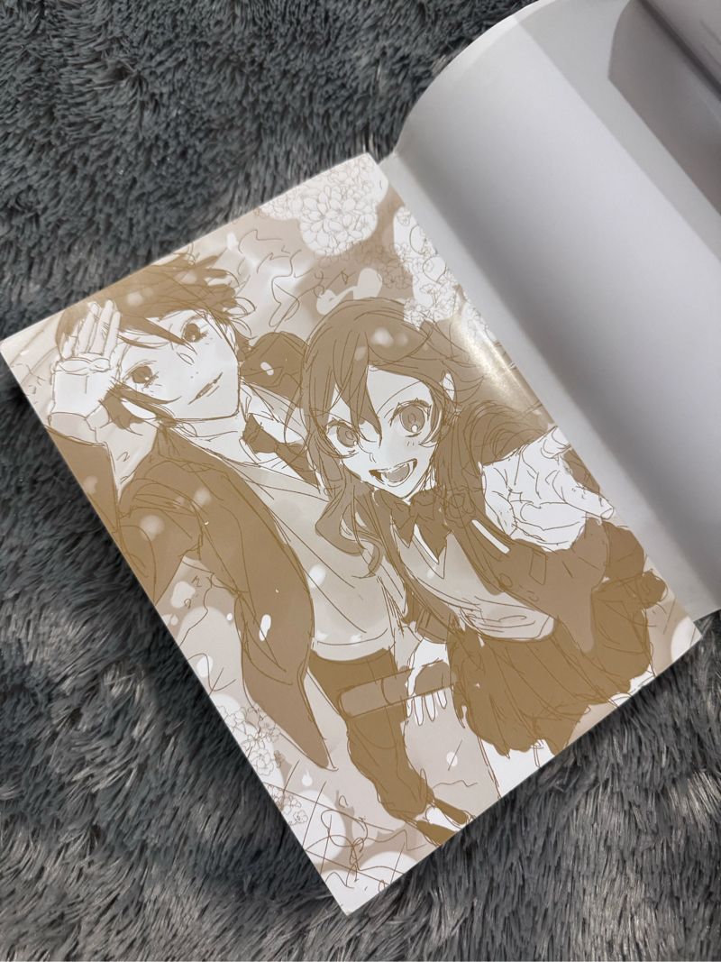 Horimiya artbook, foto 3
