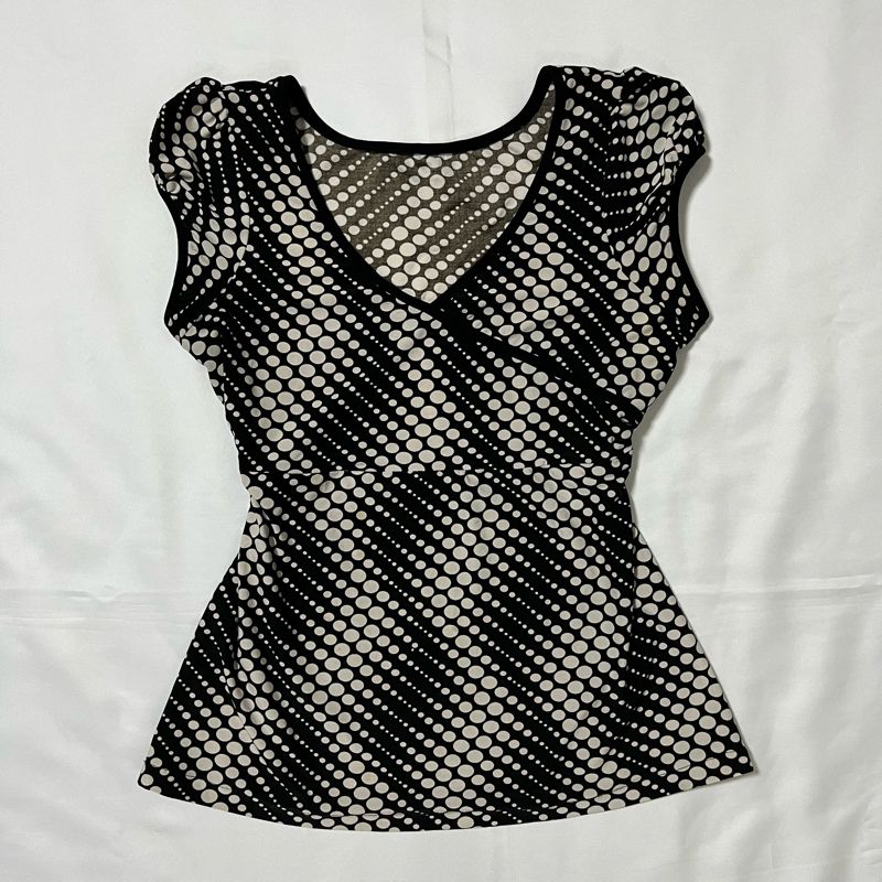 polkadot fitted top, foto 2