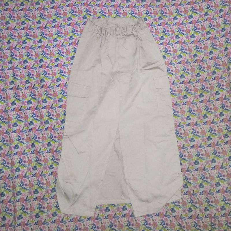 Beige Cargo Skirt, foto 3