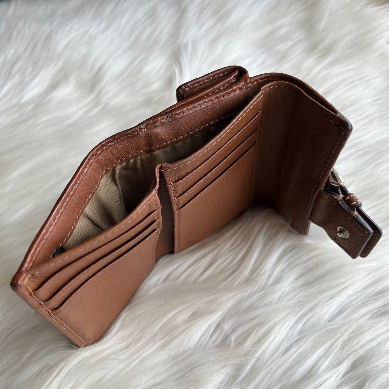 Coach Y2K Wallet Wanita brown, foto 5