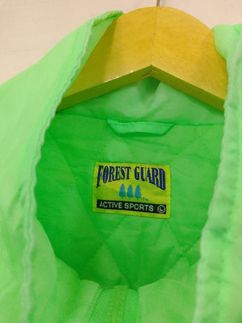 Jaket windbreaker parasut forest guard, foto 4