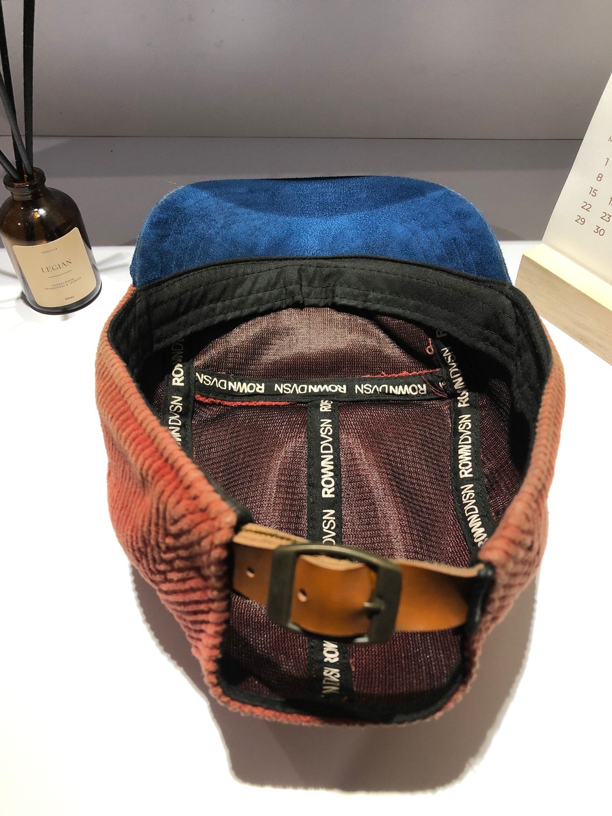 Indie Casual Hat Pria burgundy, foto 4