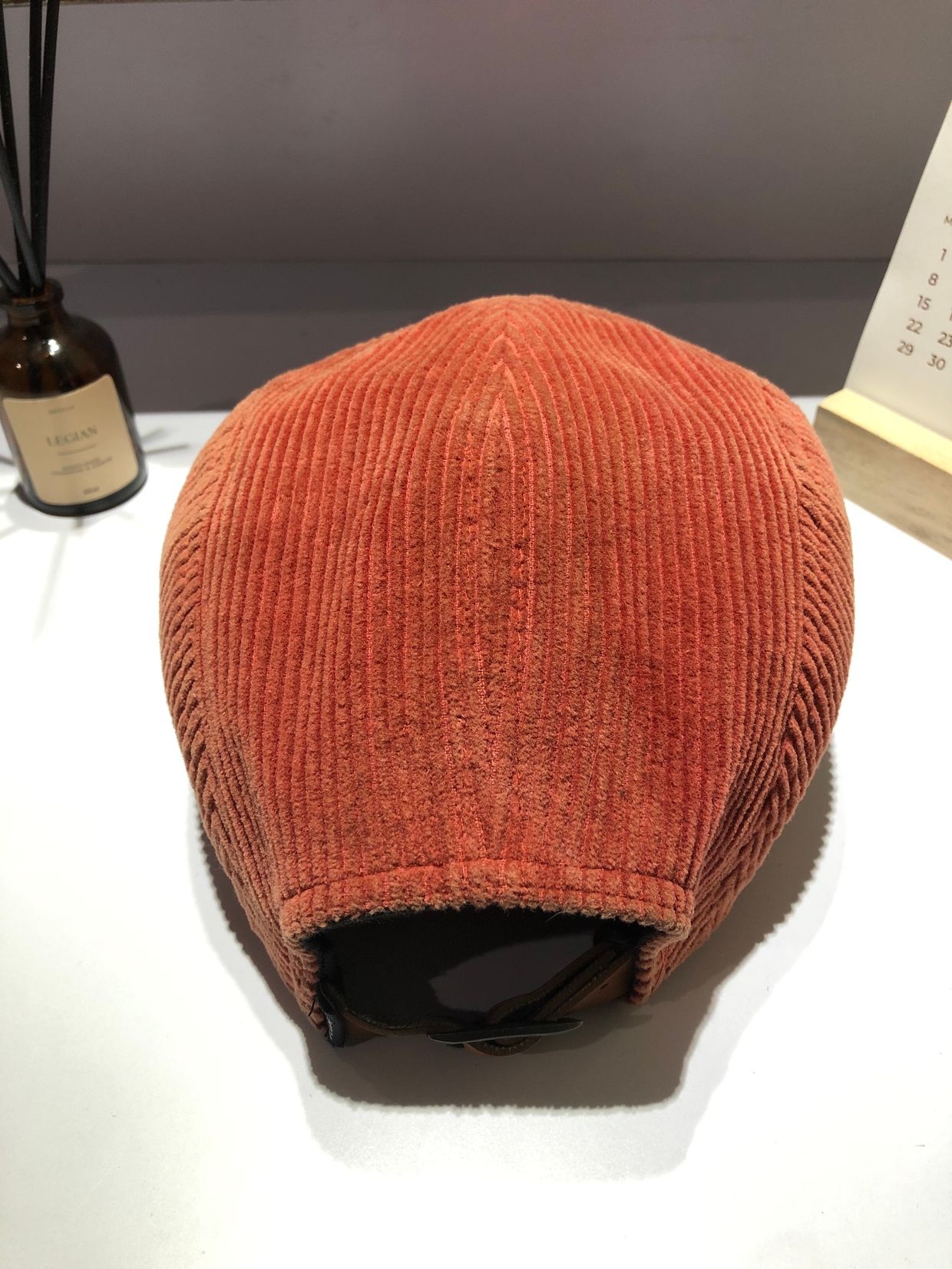 Indie Casual Hat Pria burgundy, foto 3