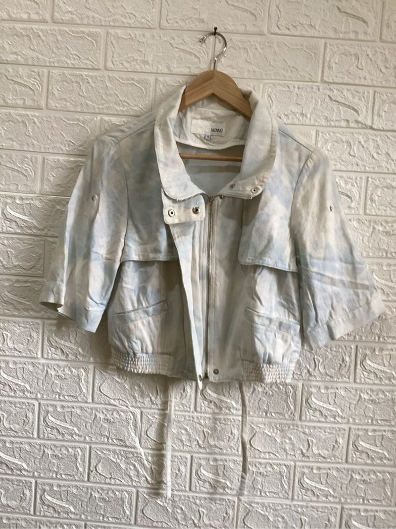 Mixxo crop washed jeans size S, foto 2