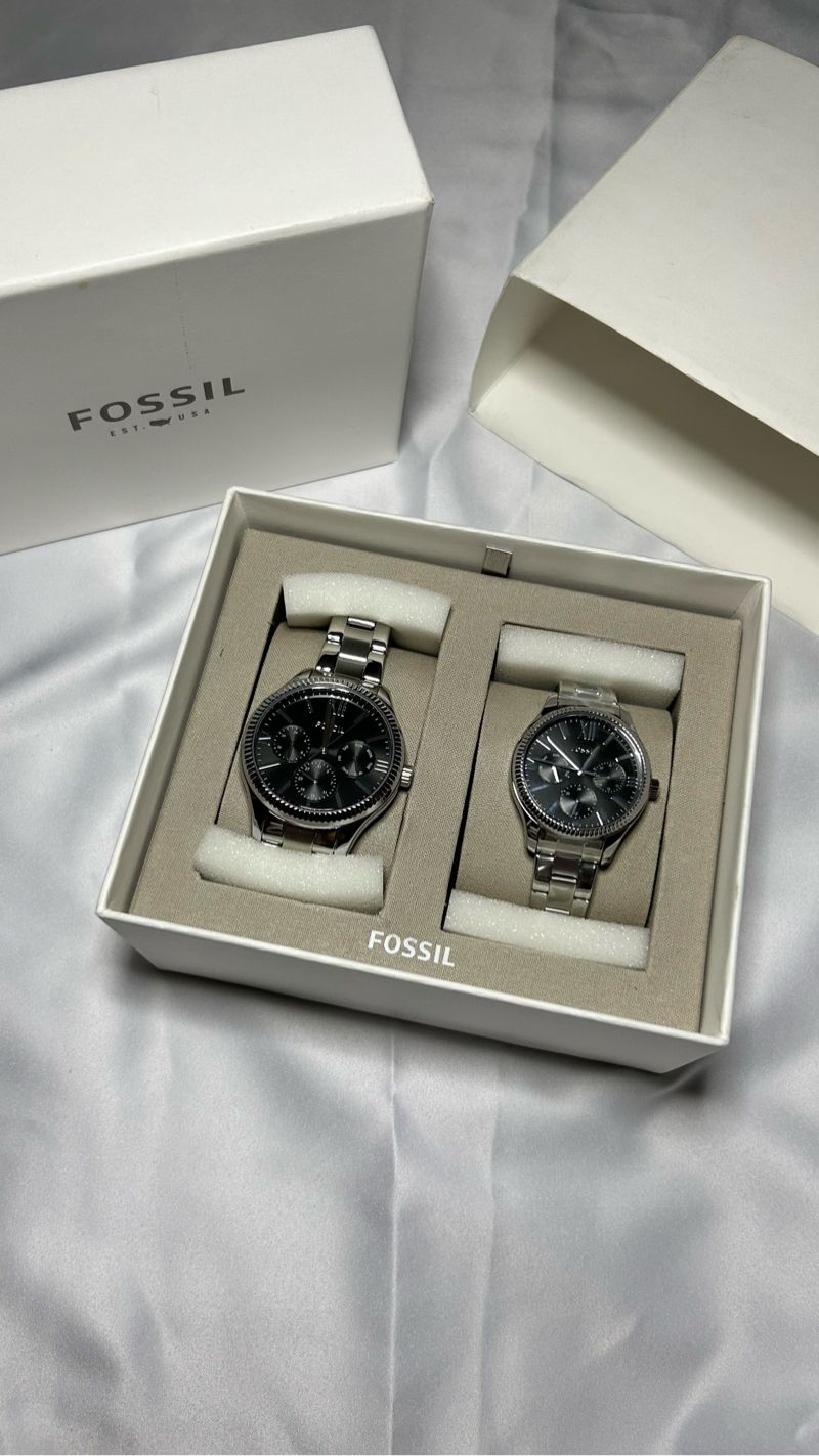 Brand NEW Fossil Couple Watch Set, foto 7