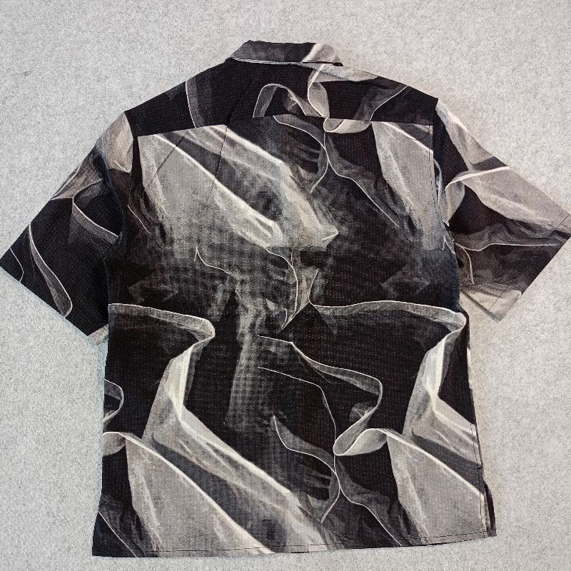 Zara crinkle Abstrak Shirt, foto 2