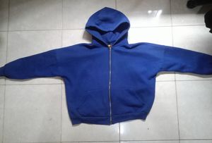 hoodie double zip boxy 330gsm
