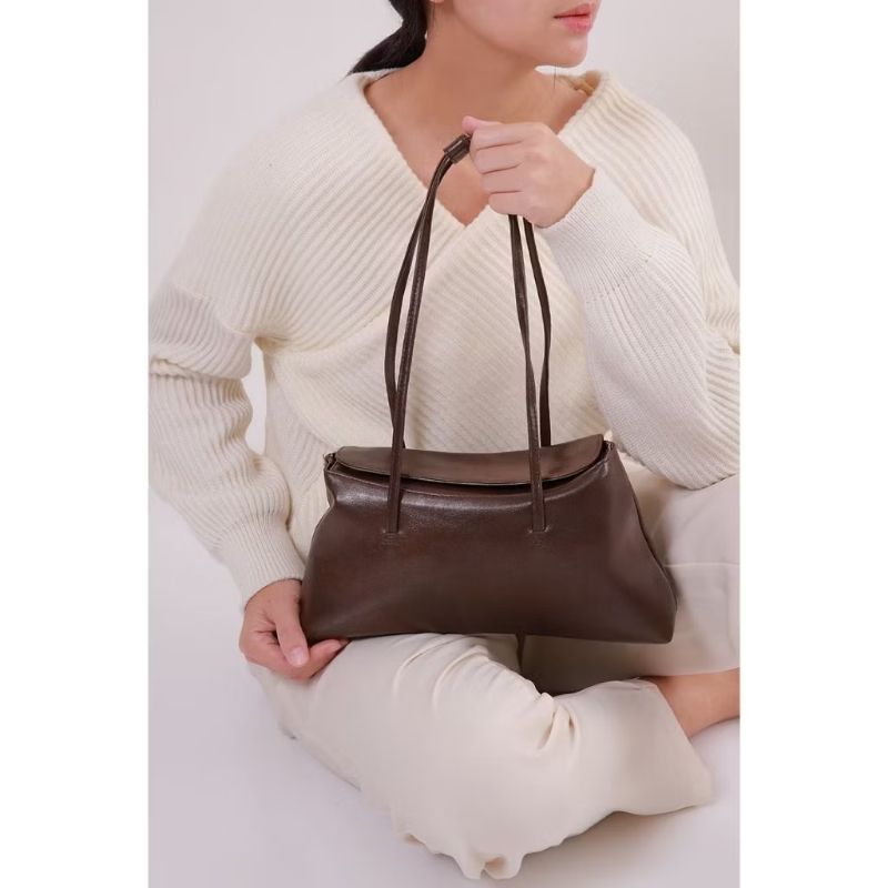 Baguette Bag (Berrybenka) Coklat, foto 6