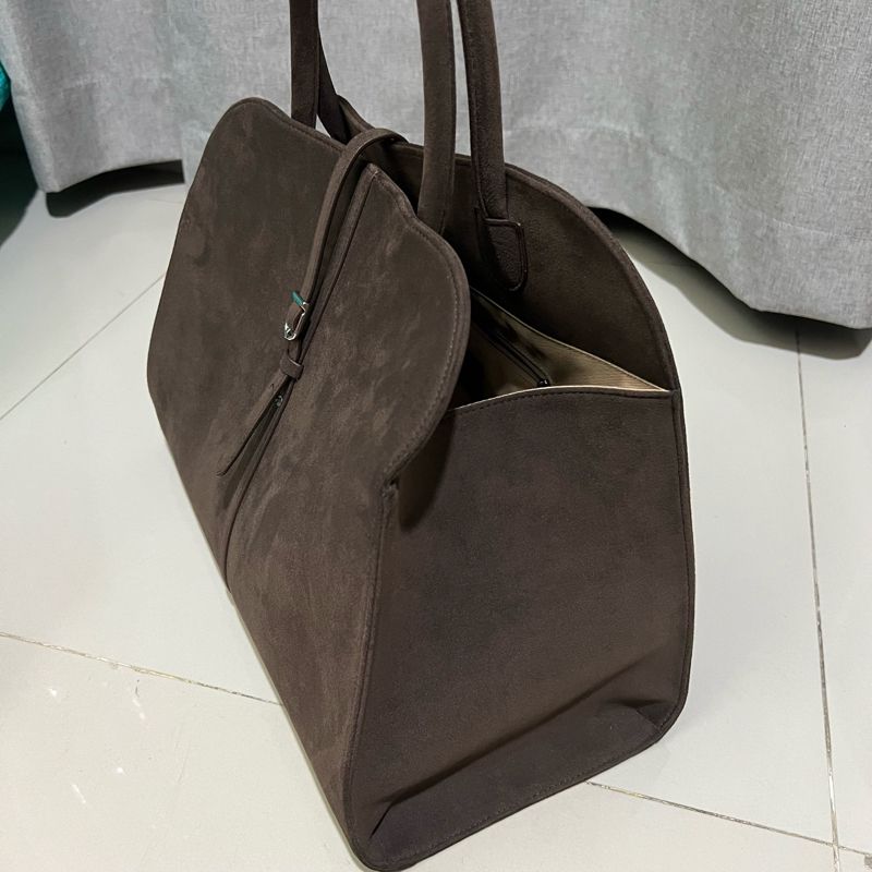 MONOROW Blanc Large Suede Choco Brown, foto 2