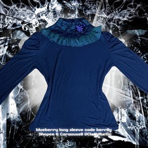 blueberry long sleeve code berelly