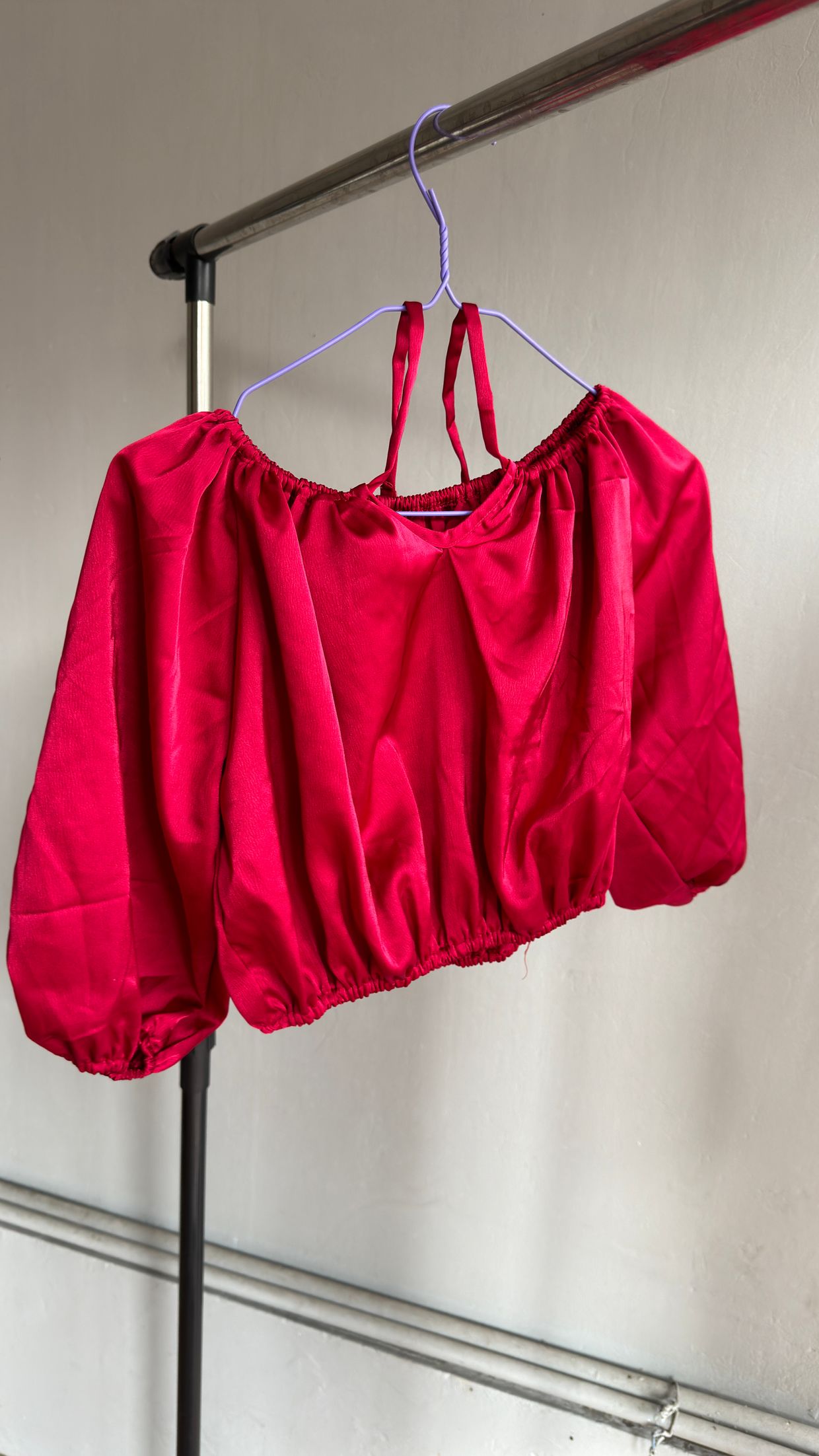 Casual Shirt Wanita red