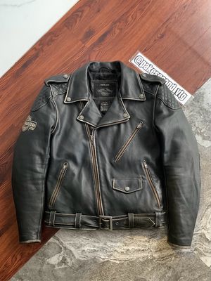 Jaket Kulit Harley Davidson Leather Biker Jacket