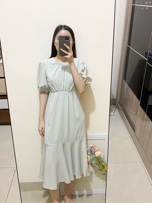 dress korea midi