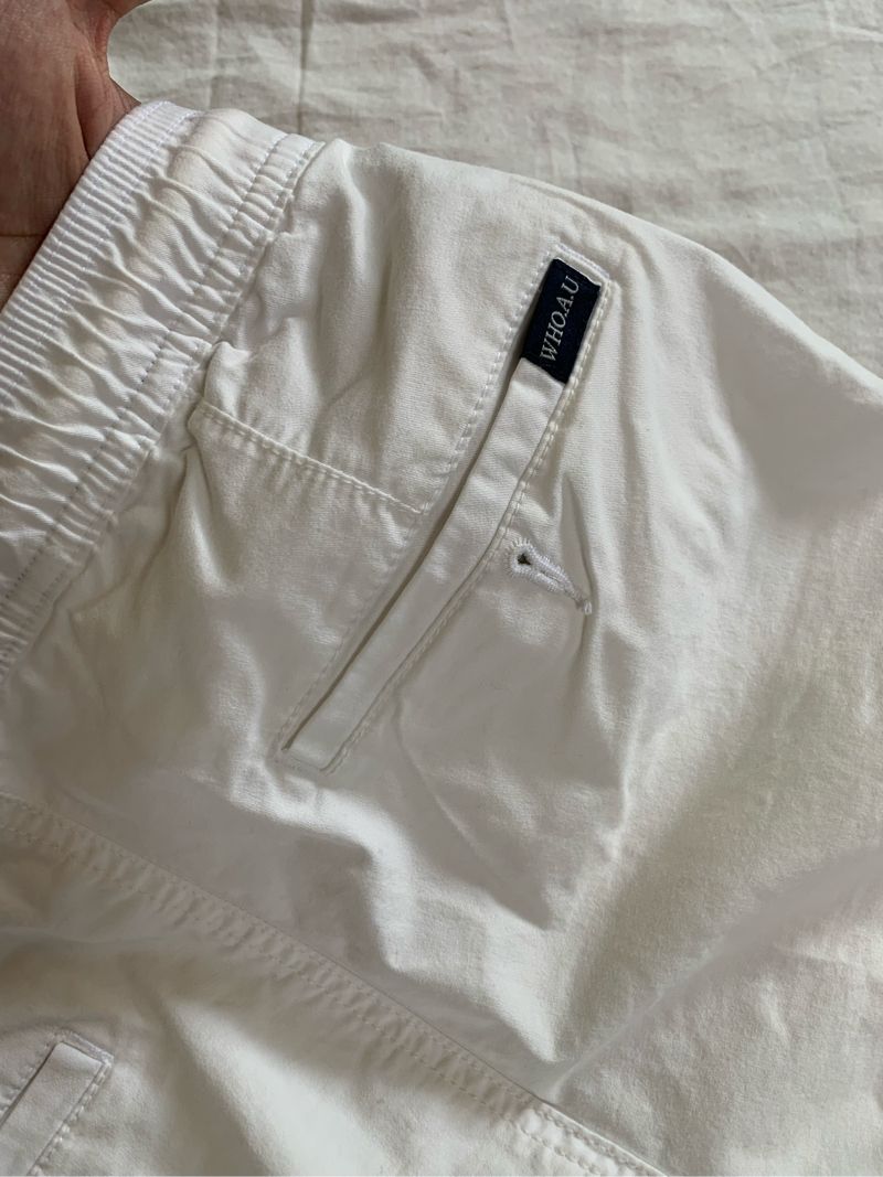 WHO AU White Shorts Bear, foto 8