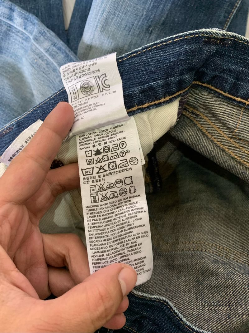 Levis 501 Slimfit Jeans Blue, foto 5