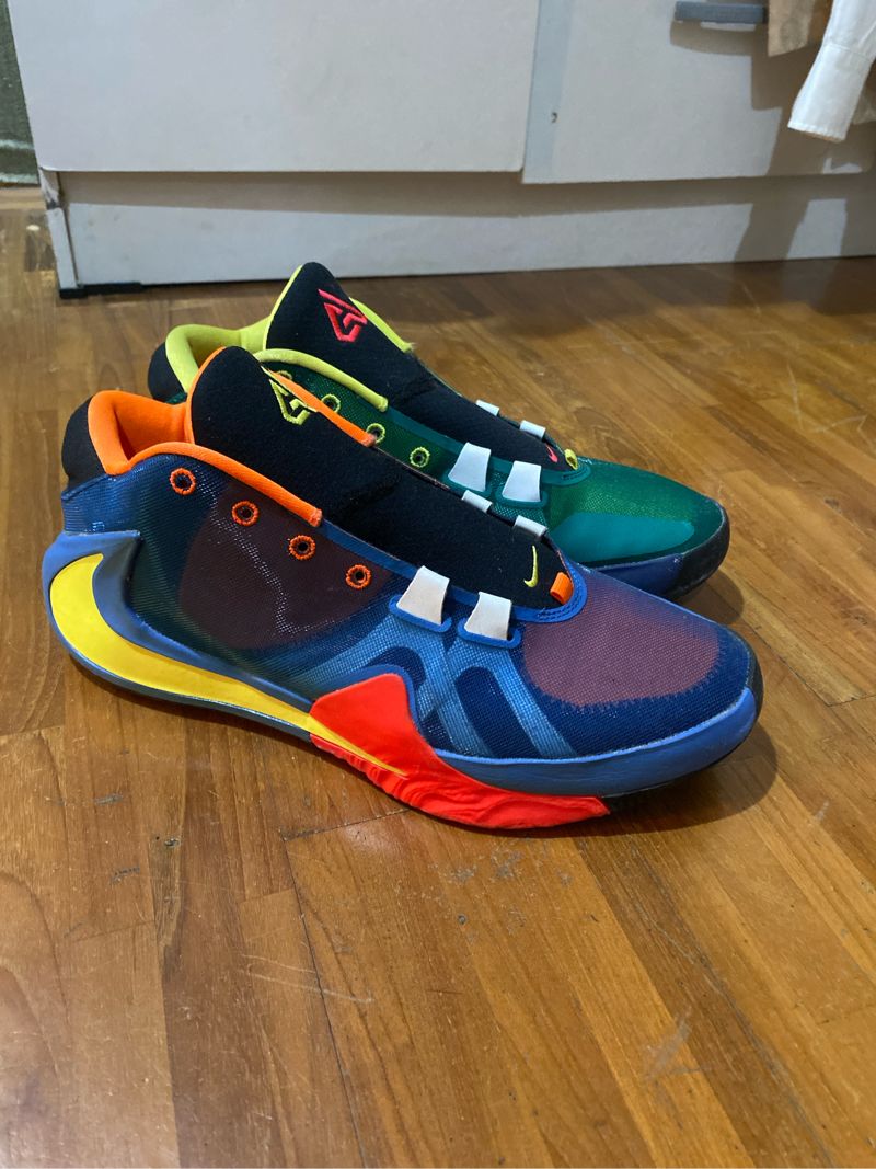 Nike zoom freak multi-color Preloved