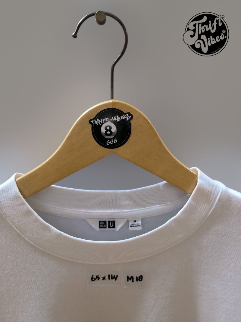 Uniqlo Airism Oversize Putih (M18), foto 2