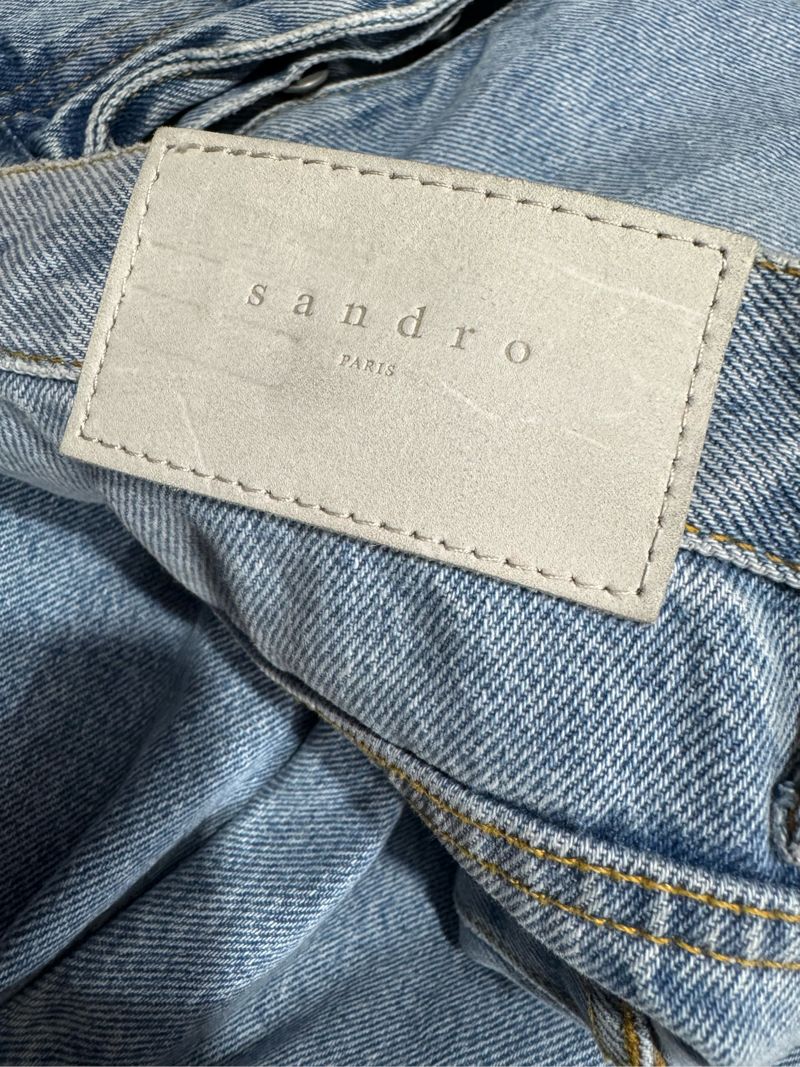 Celana Jeans Sandro Paris Authentic, foto 4