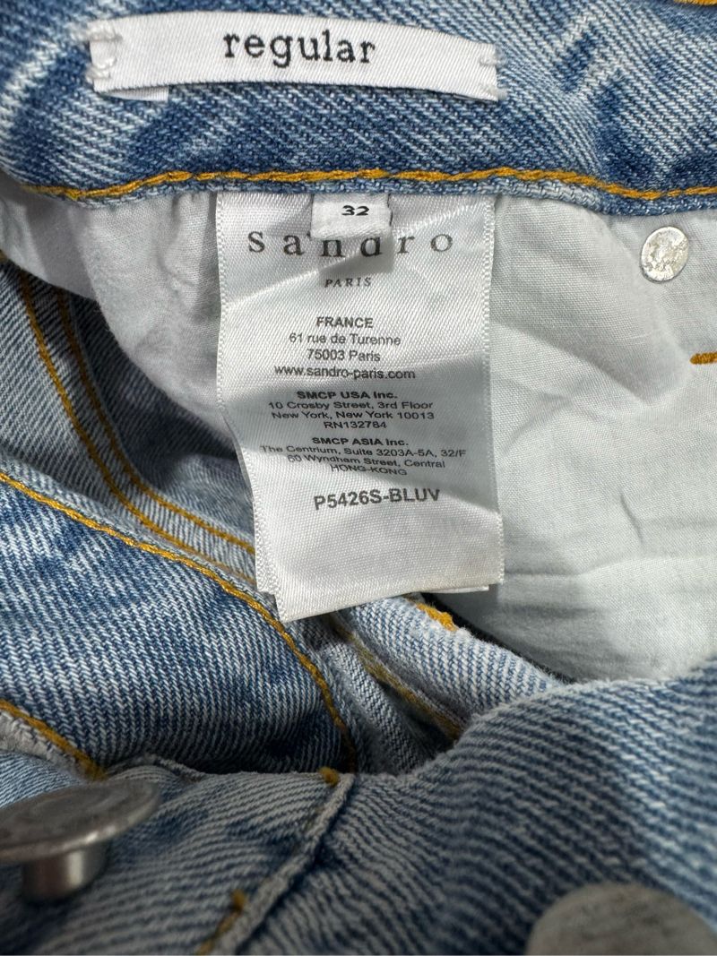 Celana Jeans Sandro Paris Authentic, foto 6