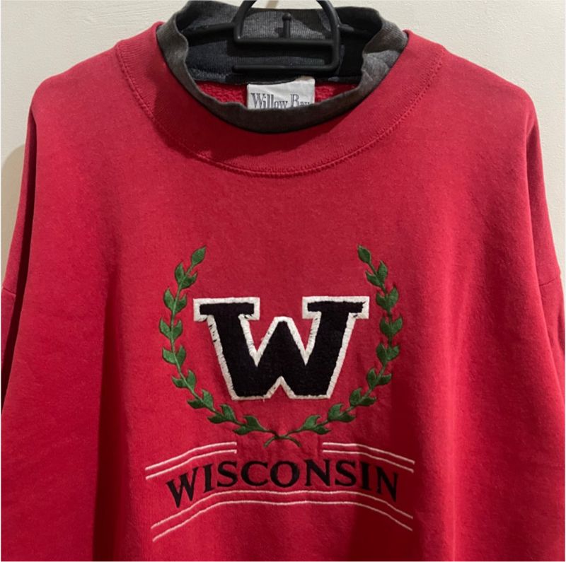 sweater merah "wisconsin" (020), foto 2
