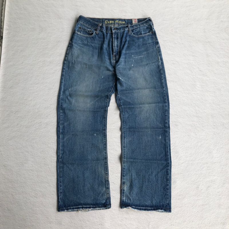 ☆EZRA FITCH BLEACH CRASH DENIM JACKET☆