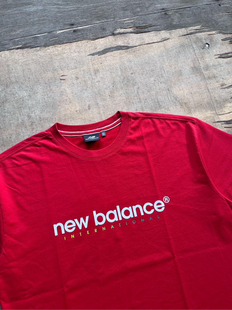 Kaos New Balance Big Logo With Back Print Second Original, foto 3