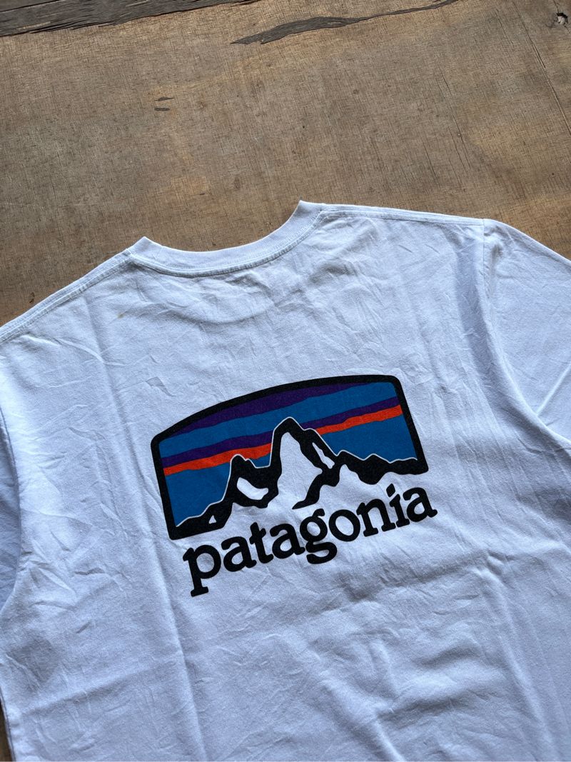 Kaos Patagonia White Second Original, foto 3