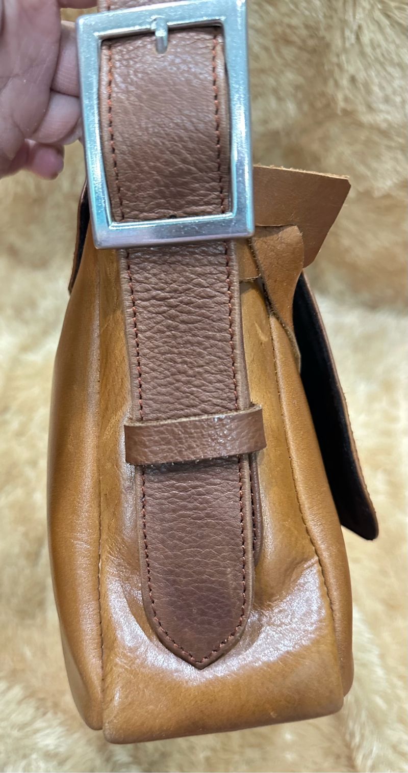 TAS KULIT SAPI ASLI VINTAGE, foto 5