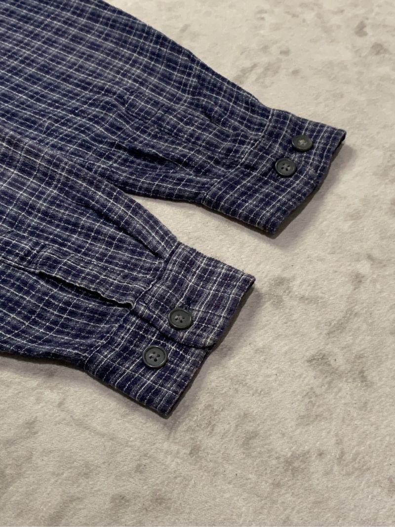 Converse Zipper Flannel Shirt Navy, foto 8