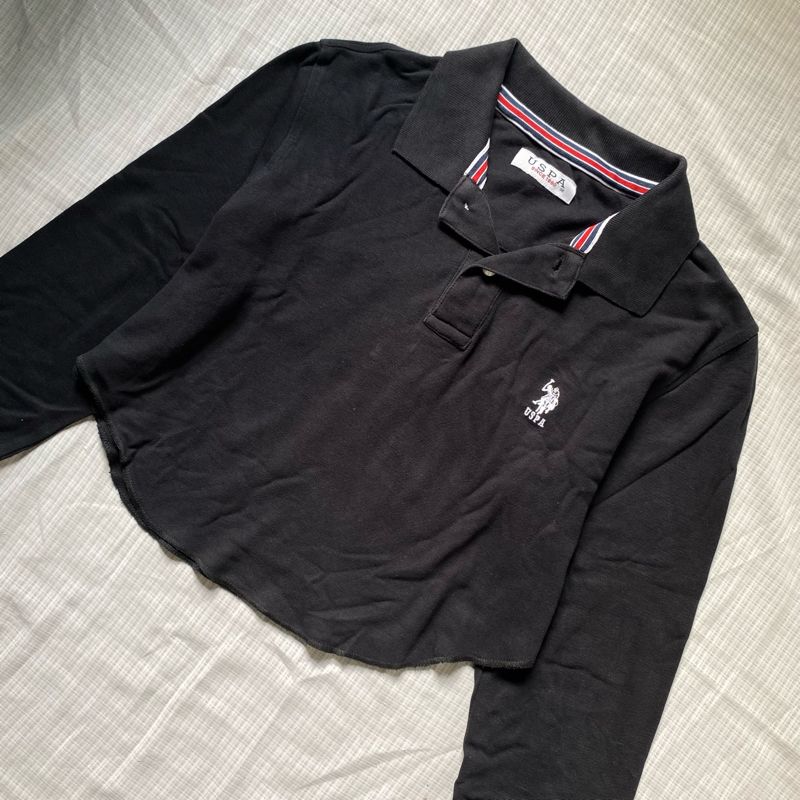 crop polo shirt, foto 3