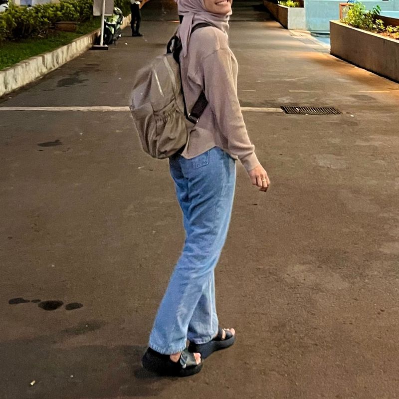 Straight Jeans | Blue Denim Jeans, foto 5
