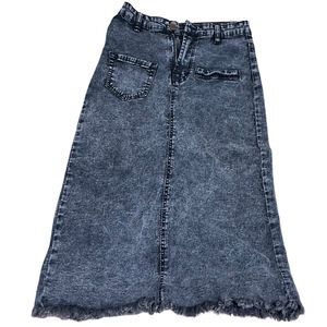 Rok Jeans Span Stretch Mid Black Acid