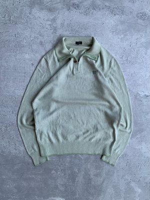 Knitwear vintage basic half zipper by Henry Cottons