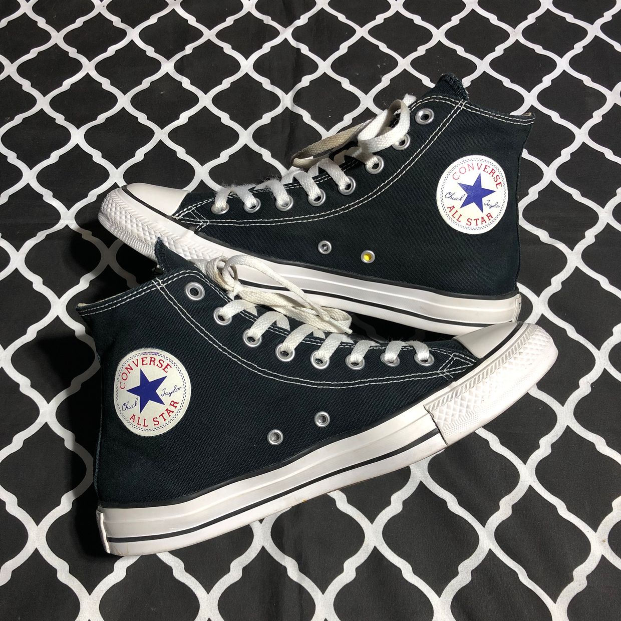 Converse Casual Sneakers Pria white black