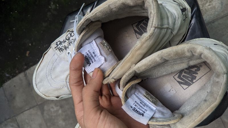 Vans SK8Hi custom paint MCR, foto 5