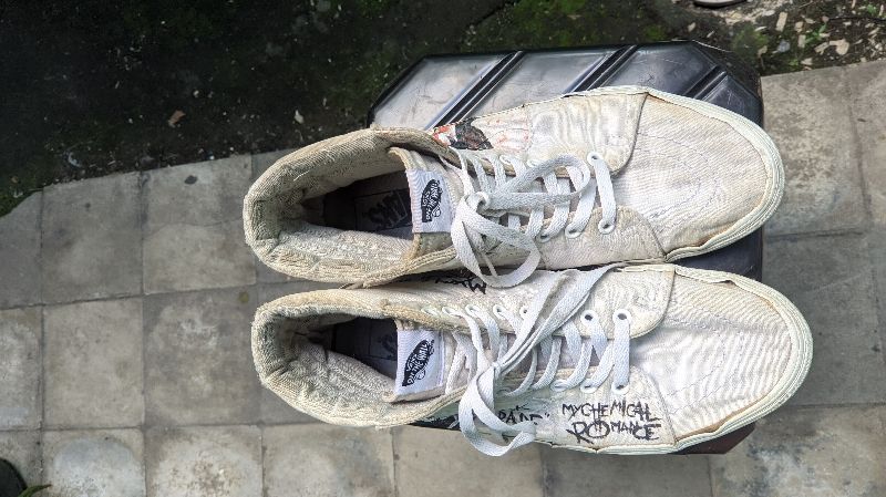 Vans SK8Hi custom paint MCR, foto 4