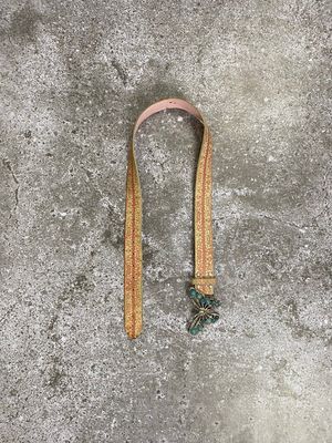 y2k butterfly leather belt