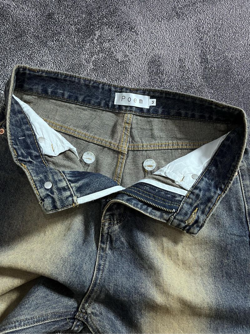 Baggy jeans wash Unique retro, foto 4