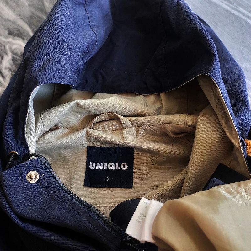 Vintage UNIQLO rain coach jacket, foto 6