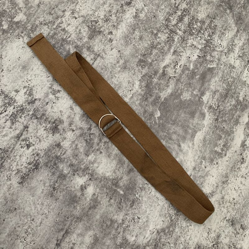 Canvas belt brown, foto 3
