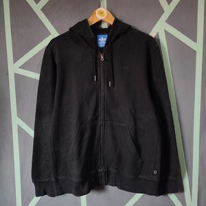 Zipper hoodie adidas treefoil original