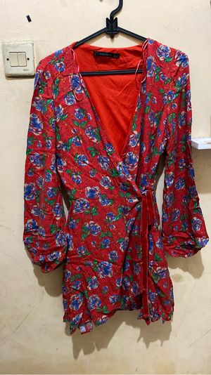 Jumpsuits Zara Floral Red Original