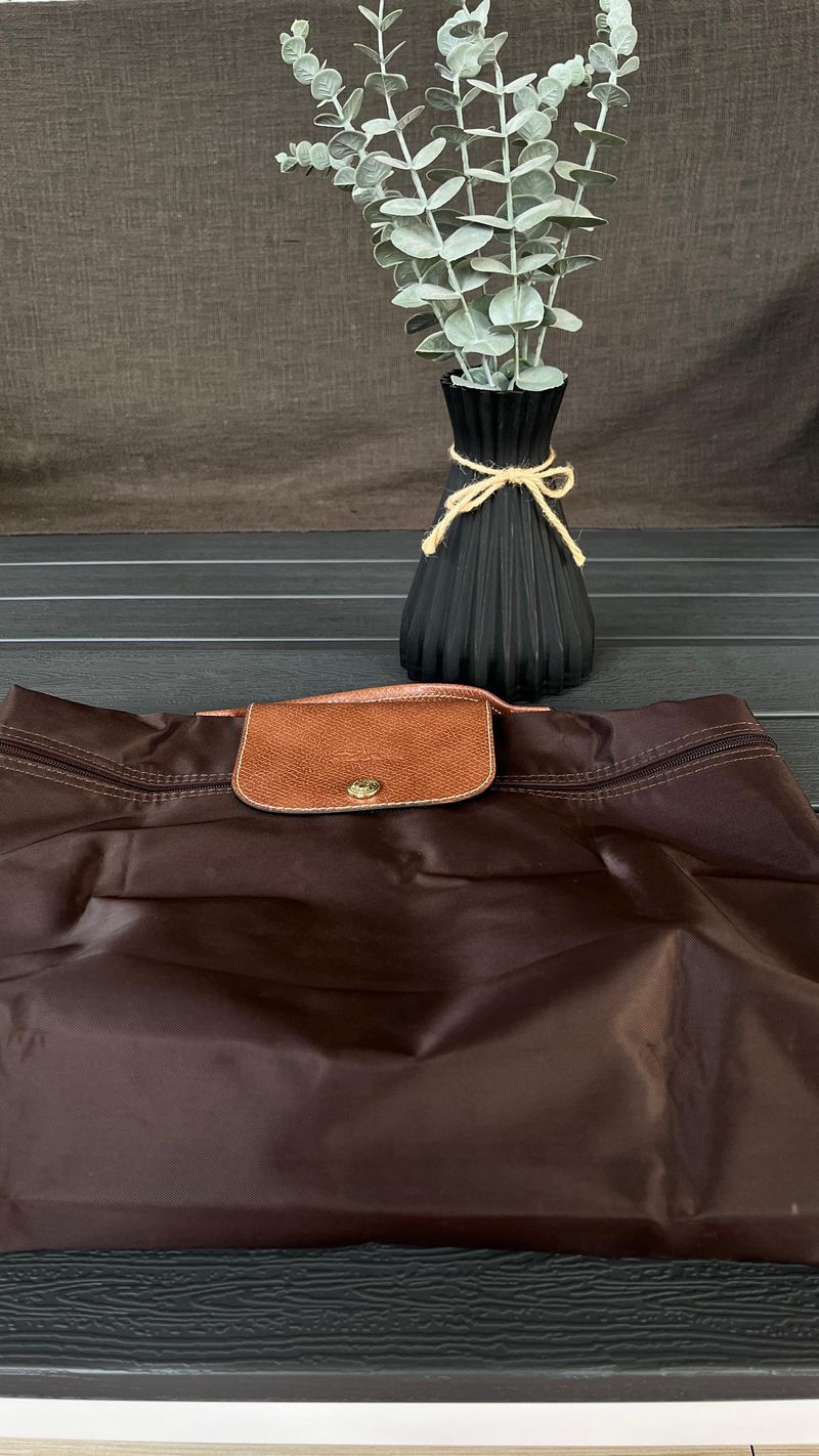 Longchamp Le Pliage Original Briefcase (laptop) Brown Classi, foto 8