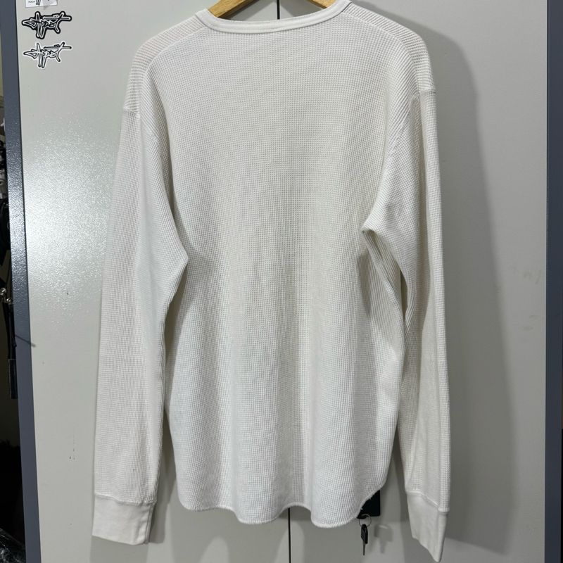 Uniqlo hanley neck basic Longsleeve waffle tshirt, foto 6