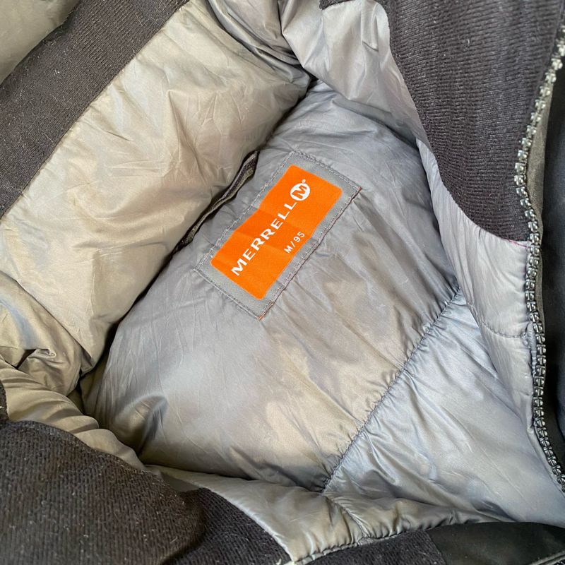 Jacket winter mountain parka goose down bulu angsa merrell, foto 3