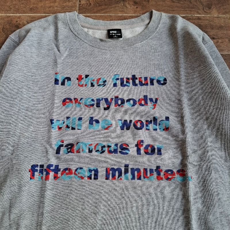 Uniqlo x Andy warhol crewneck, foto 2
