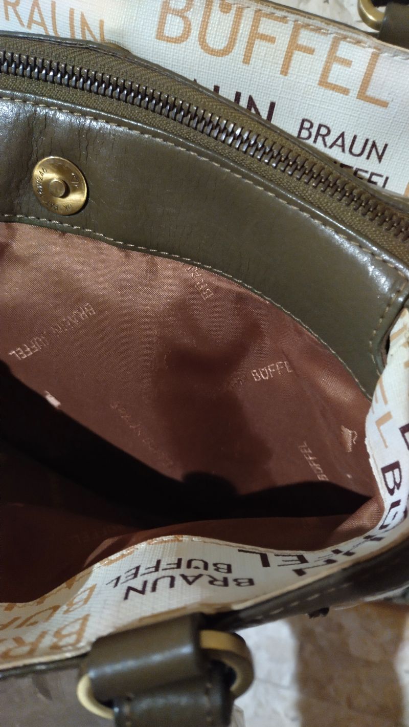 Braun buffel shoulder bag ASLI, foto 3