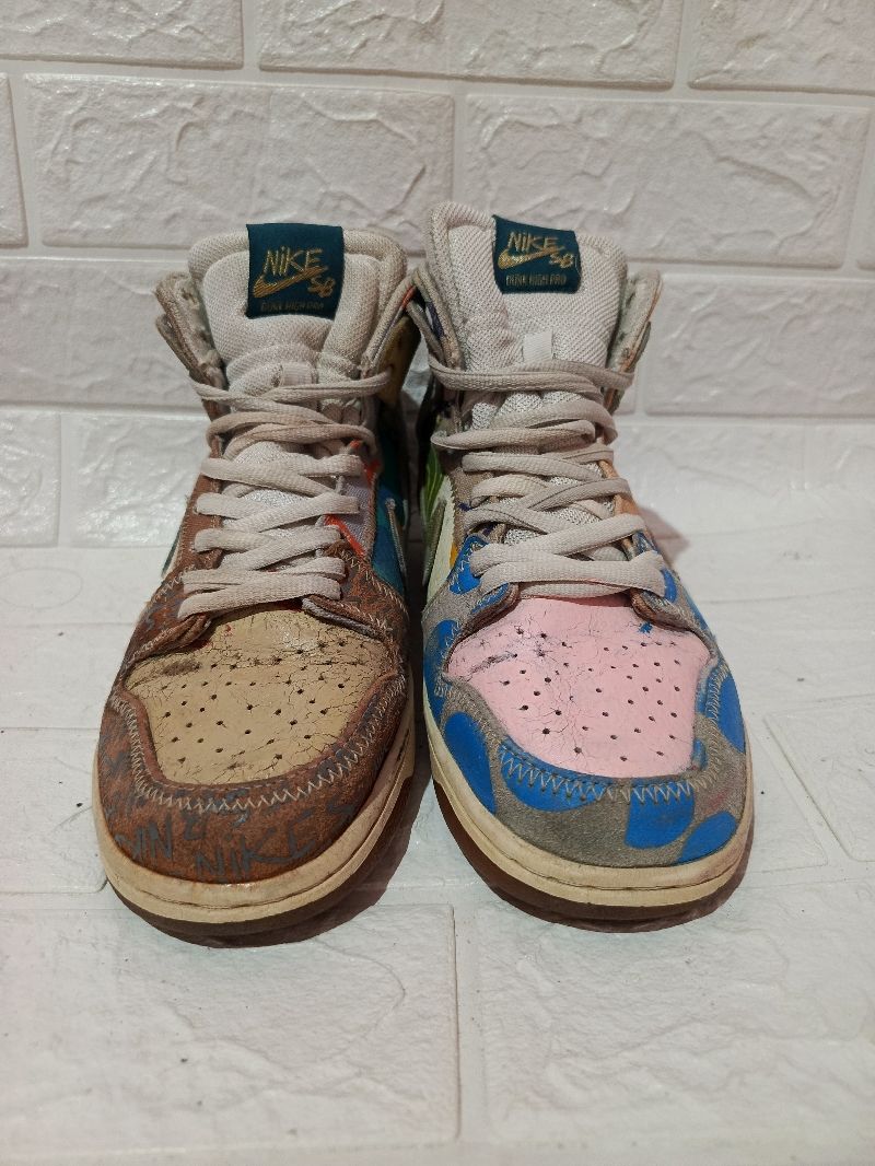 Nike SB dunk high x Thomas Campbell, foto 2