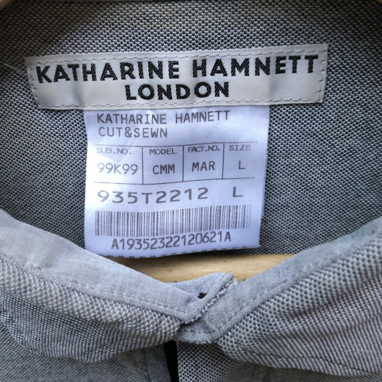 #katharinehamnett Size L . Pit to, foto 3